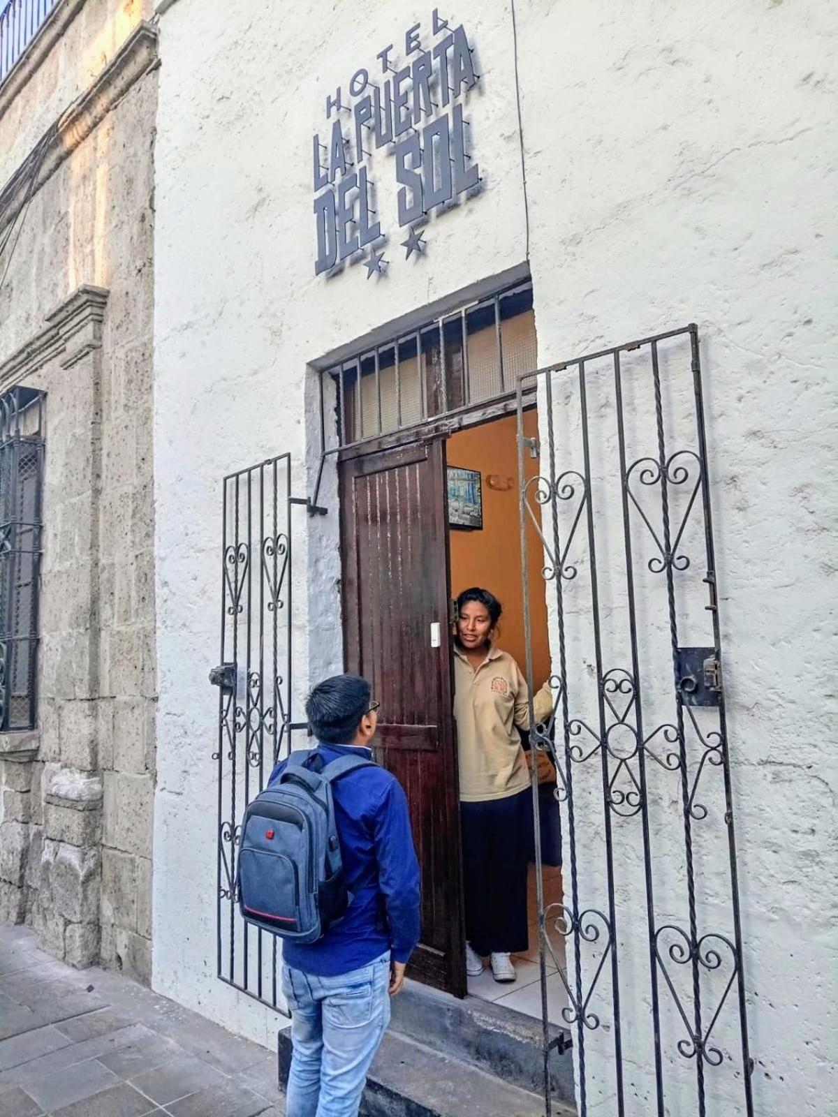 La Puerta Del Sol Hotel Arequipa Bagian luar foto